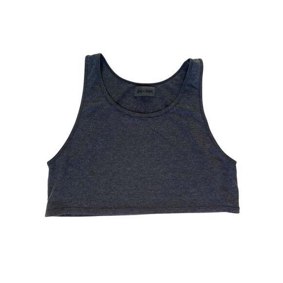 Jo Jax Womens Step One Tank Size XXS Black Dance Wear Convention Layering Crop - Picture 4 of 15